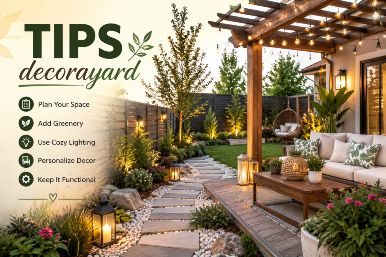 Tips Decoradyard