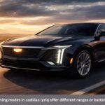Do the Driving Modes in Cadillac Lyriq Offer Different Ranges or Battery Usages?