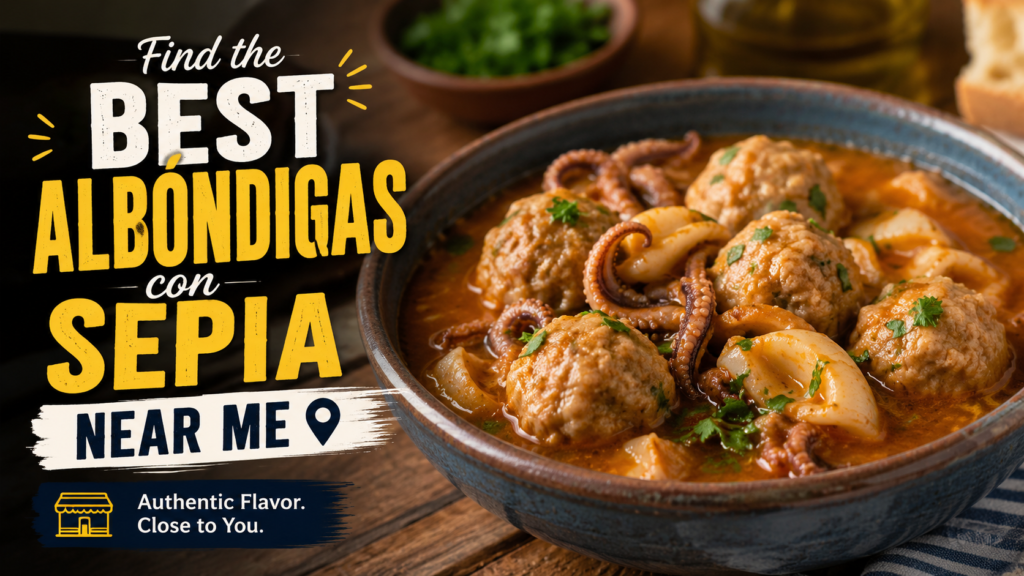 best albondigas con sepia near me