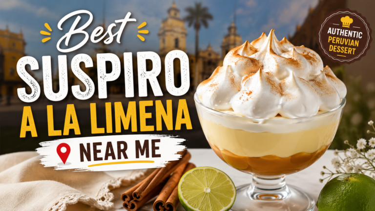 Best Suspiro a la Limeña Near Me