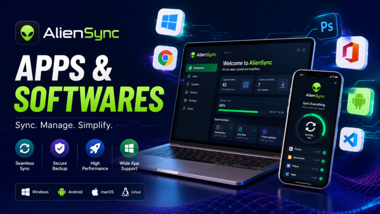 Apps and Softwares AlienSync