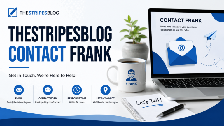 TheStripesBlog Contact Frank
