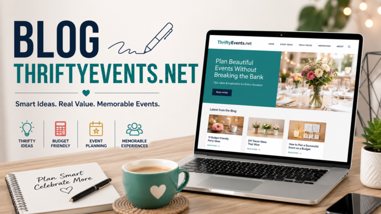 Blog ThriftyEvents.net